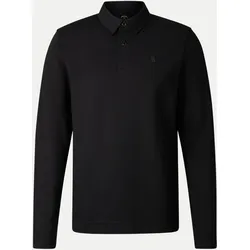 Langarm-Poloshirt TIMON Schwarz L