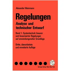 Regelungen Analyse und technischer Entwurf, Fachbücher von Alexander Weinmann