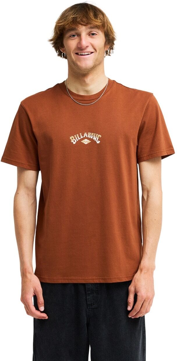 T-Shirt BILLABONG "Arch Diamond", Herren, Gr. M, tortoise shell, Obermaterial: 70% Baumwolle, 30% Baumwolle., Shirts T-Shirt tortoise shell M