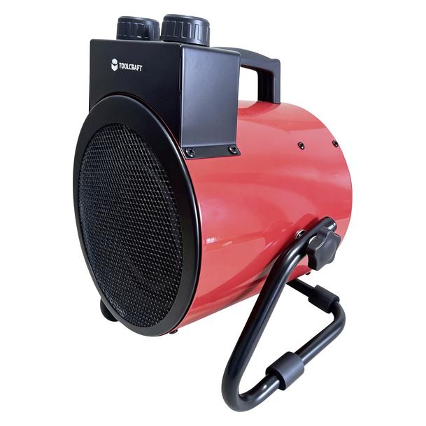 Toolcraft TO-11189361 Heizgerät 3000 W Schwarz-Rot (3000 W) (TO-11189361)