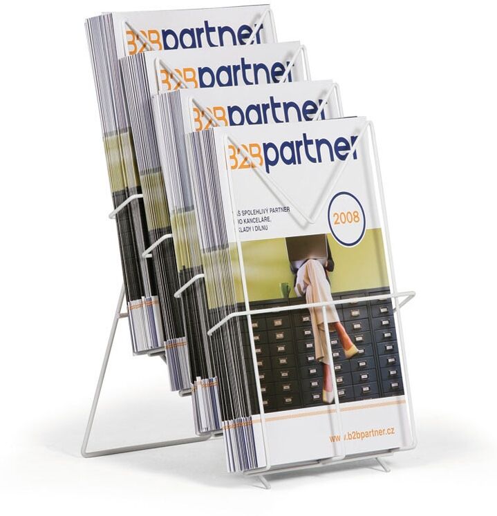 B2B Partner Tischprospekthalter, 4x A4