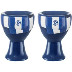 FC Schalke 04 Eierbecher-Set Schal-Look