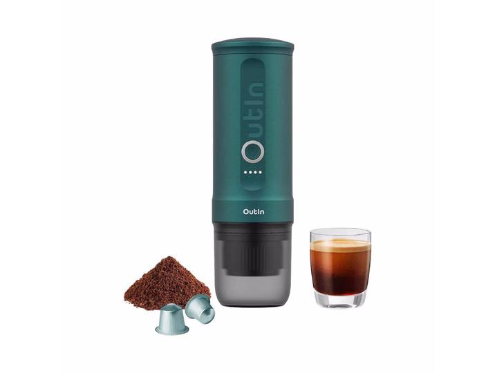 Outin OTEM-01-Teal Espressomaschine – Filterkaffeemaschine – türkis