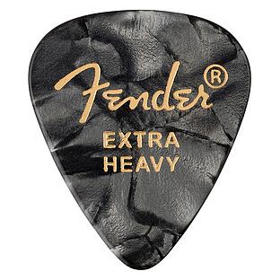 Fender 351 Picks, XHeavy Black Moto 12 (46535336)