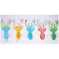 MCW, Bilder, Wandbild Hirsche II (70 x 140 cm)