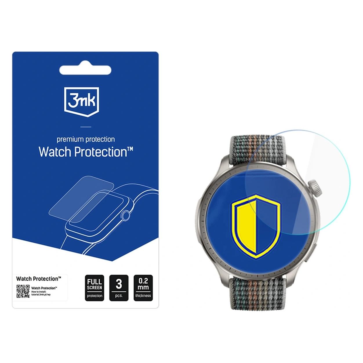3MK Folia ARC Watch Fullscreen do Amazfit Balance Ultra (72842187)