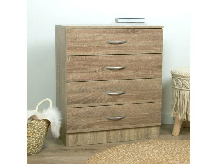 Milton & Oldbrook Armoire à Tiroirs Perugia Bois