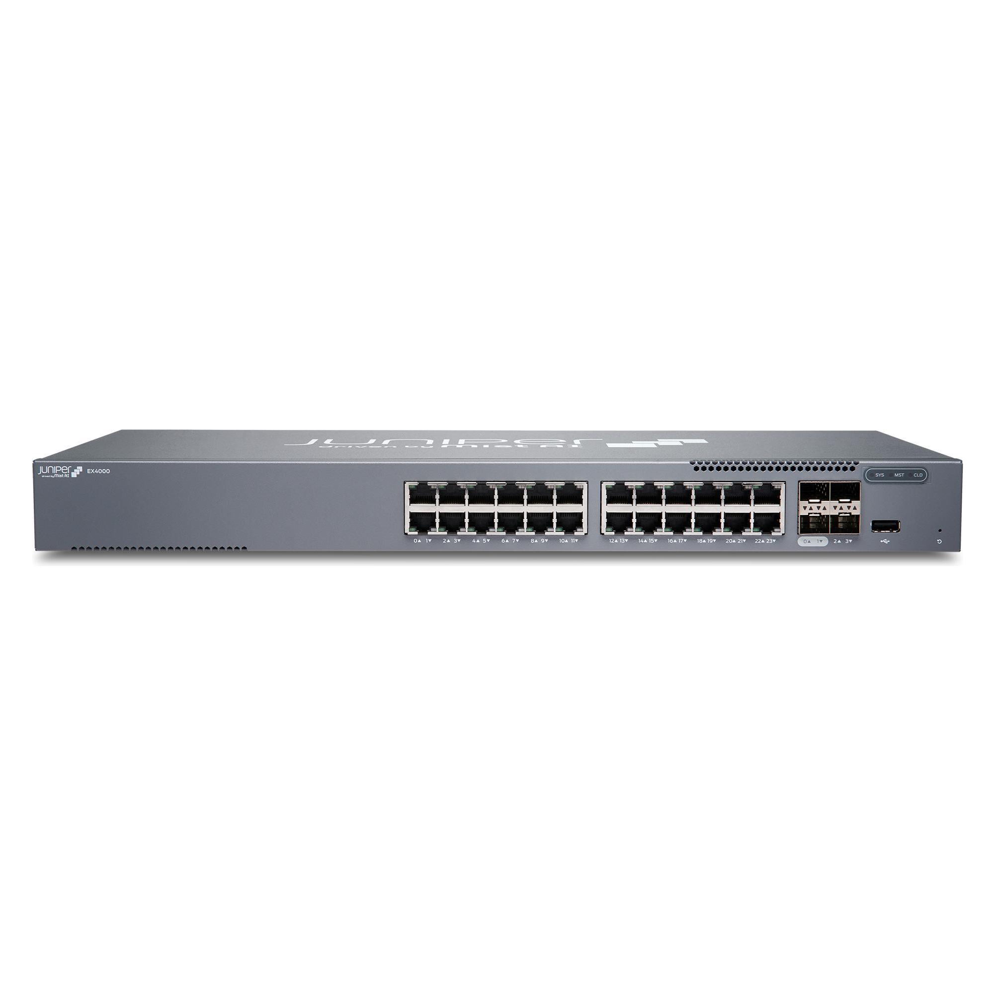 Juniper Switch Networks EX4000 24-PORT (24 Ports) (EX4000-24T)
