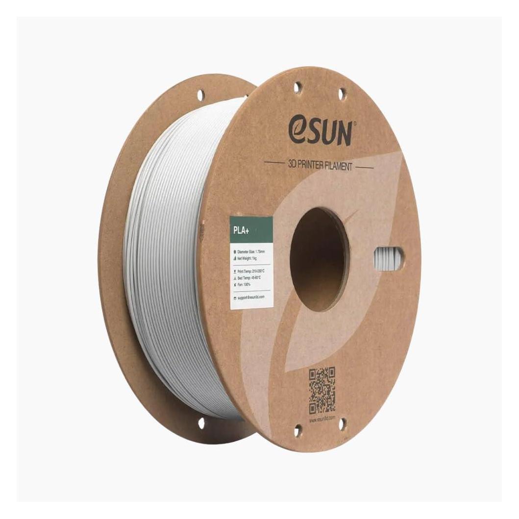eSUN Filament PLA+ Beton-Grau 1.75mm 1000g (PLA, 1000 g, 1.75 mm) (PLA+175O-CH1P1)