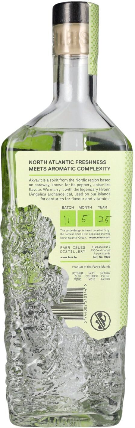 Faer Isles Hvonn Akvavit 39,8% Vol. 0,7l