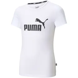 PUMA Essentials Logo T-Shirt Mädchen PUMA white 164