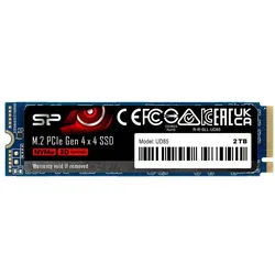 Silicon Power SSD 250GB PCI-E UD85 Gen 4x4 NVMe (250 GB, M.2, M.2 2280), SSD