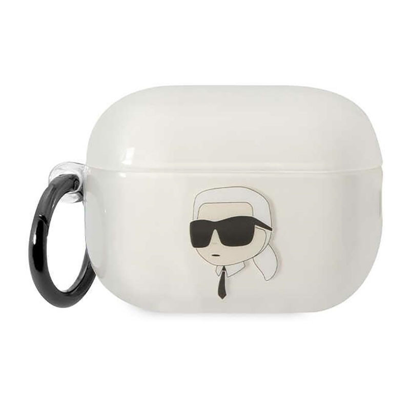 Karl Lagerfeld Etui Ikonik Karl voor AirPods Pro 2 - Transparant