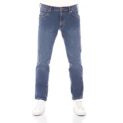 Wrangler Jeans Herren Stretch Regular Straight Fit Greensboro - Blue Chip (WSS3LQ46A) - 40W / 30L
