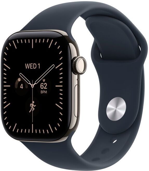 Apple WATCH S12 42MM GPS + CELLULAR TITANIO OURO RADIANTE E DESPORTIVA BORDÔ S/M