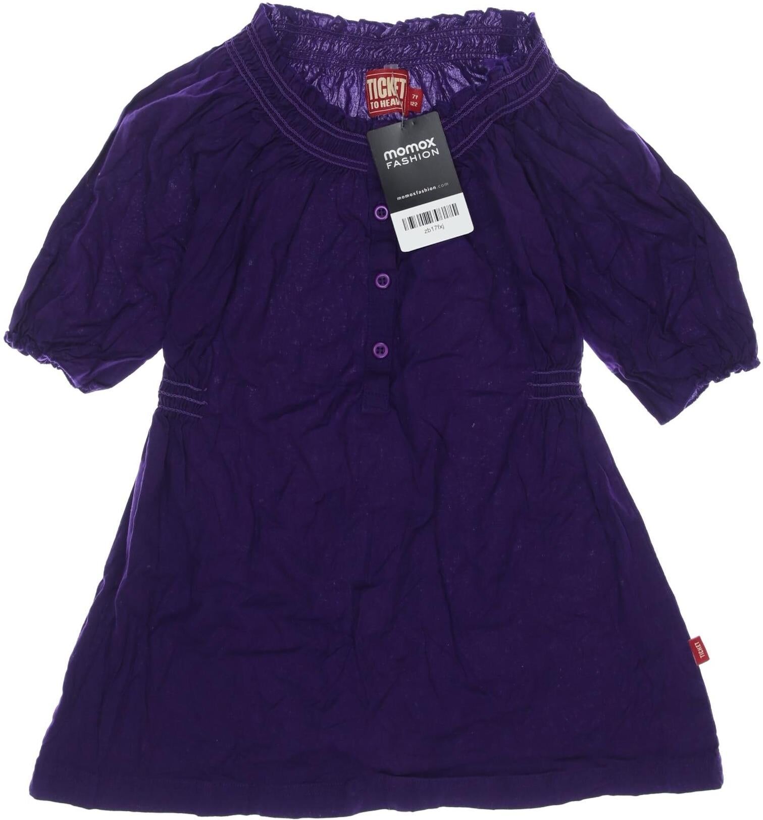 Ticket to Heaven Mädchen Bluse, Lila, Gr. EU 122, Baumwolle - Second Hand