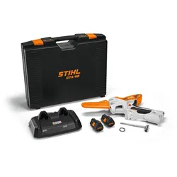 STIHL Akku-Gehölzschneider GTA 40, mit 2x Akku AS 2 und Ladegerät AL 5-2