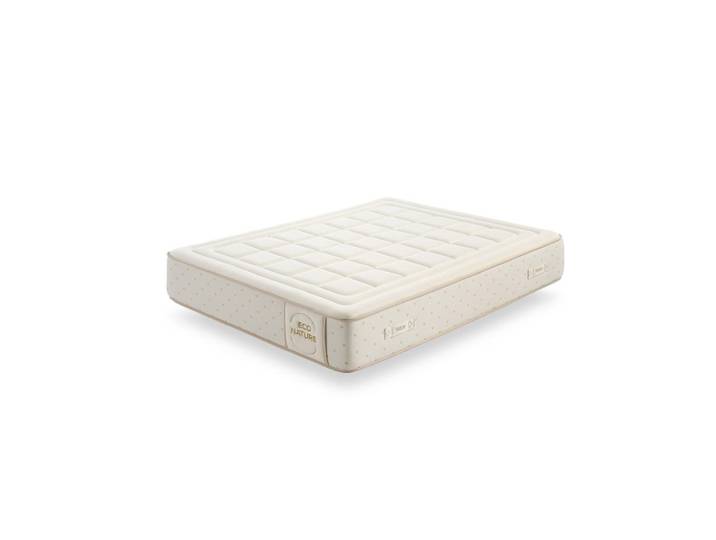 Moonia Matratze Cotton Nature Memory Foam - 135X190 cm- Härtegrad H2/H3, Beige, H2 + H3, Rechteckig, 135x190 cm, Schlafzimmer, Matratzen, Viscomatratzen