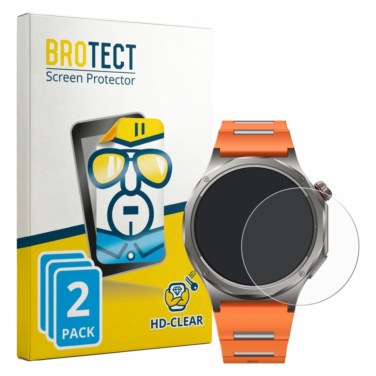Brotect Schutzfolie für Oppo Watch X3 Displayschutz Displayschutzfolie Folie Klar Transparent (1862984)