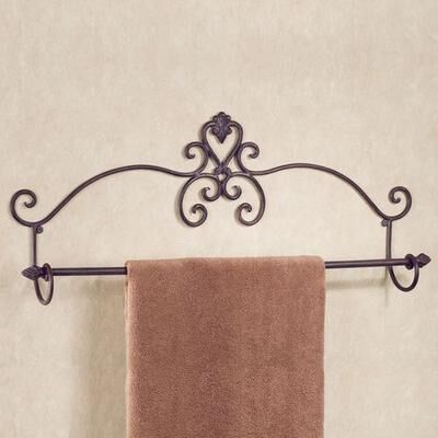 Touch of Class "Aldabella Towel Bar Tuscan Slate, 24"" Wide, Tuscan Slate"