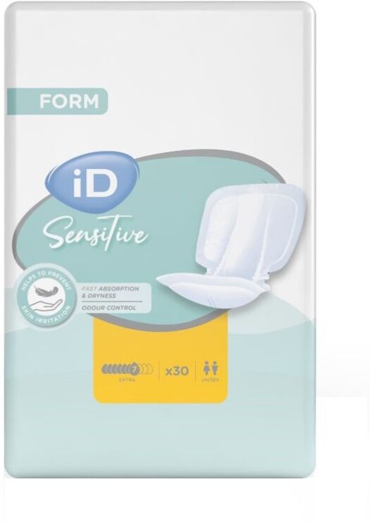 Ontex iD iD Sensitive Form Extra - 3 paquets de 30 protections