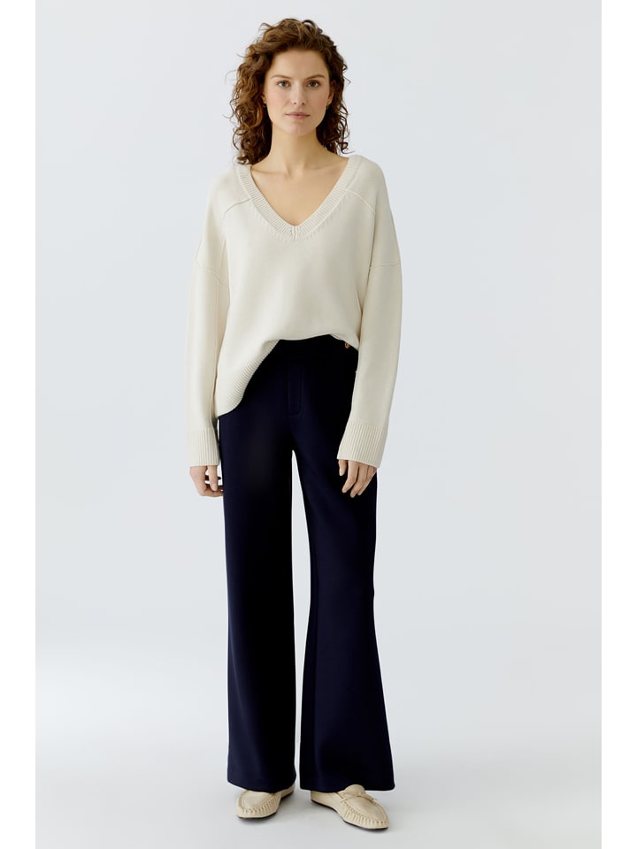 Oui Pullover in Creme - 38