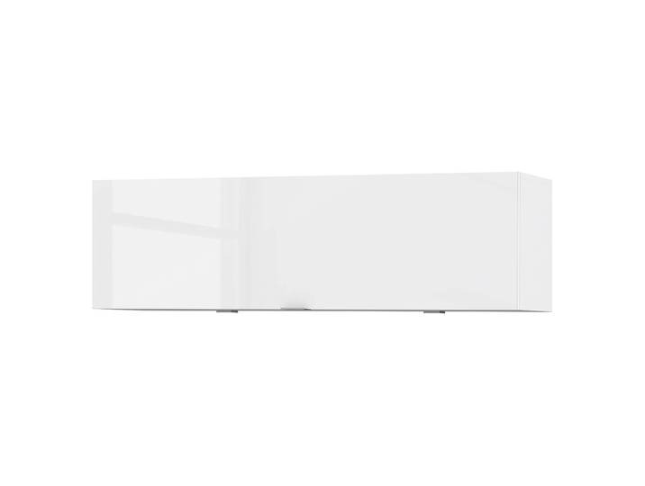Meuble haut 110cm Blanc/Blanc
