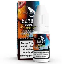 Hayvan Juice Intense Hayat NicSalt Liquid 18 mg / 10ml