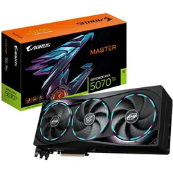 GIGABYTE AORUS GeForce RTX 5070 Ti Master 16G - 16GB GDDR7, HDMI, 3x DP