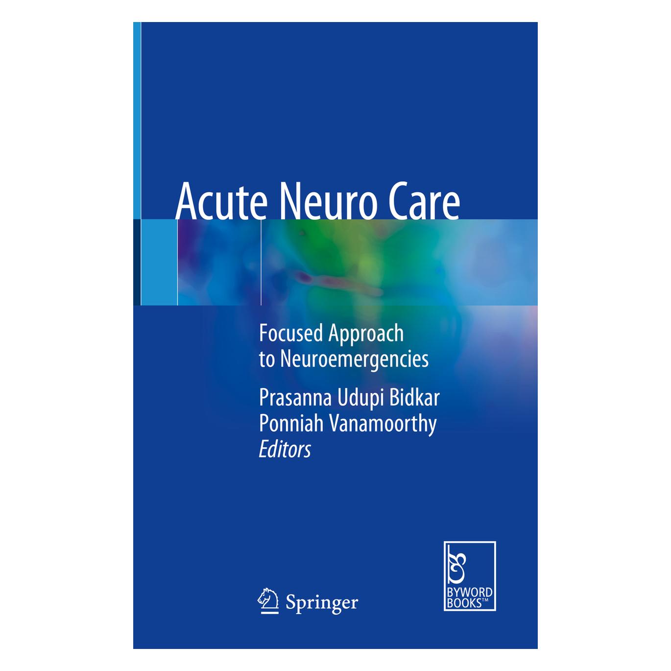 Springer Acute Neuro Care (Englisch, Hardcover, Ponniah Vanamoorthy, Prasanna Udupi Bidkar) (71875384)