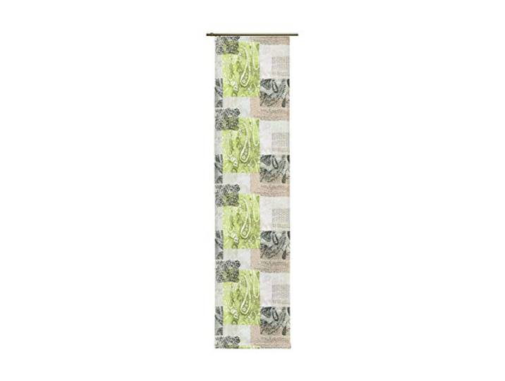 Wirth Paneele Jolanda mit Zubehör, Polyester, Grün, 175 x 60 cm