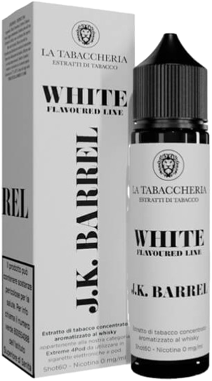 La Tabaccheria White Jk Barrell Liquido Shot 20ml Tabacco Whisky