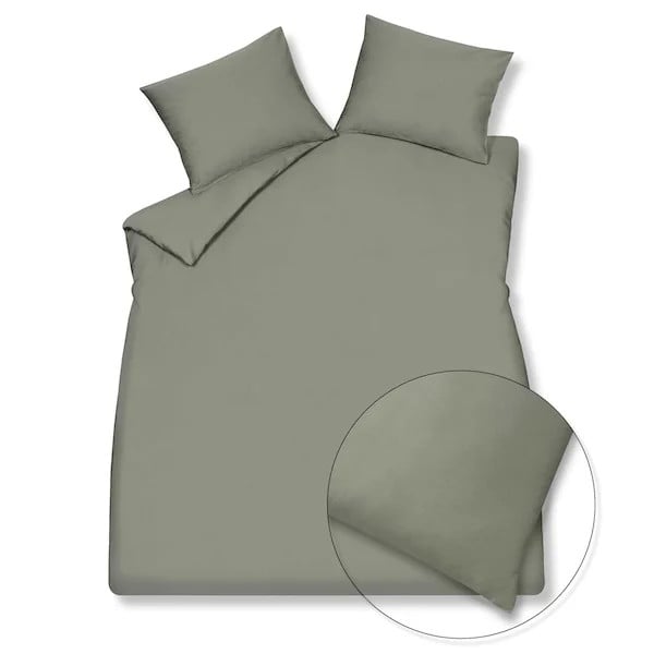 Vandyck Satin Luxe dekbedovertrek Thyme