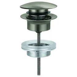 GROHE Ablaufgarnitur 65807 satin steel, 65807MS0 65807MS0