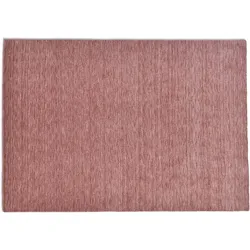 THEKO Teppich Holi Uni rosenholz 140 x 200 cm
