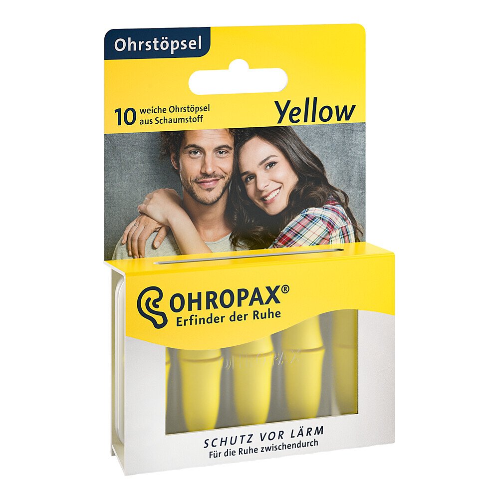OHROPAX GmbH Ohropax Yellow Schaumstoff-stöpsel 14169027