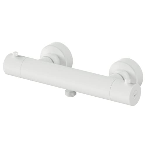 Essebagno Luisa thermostatische douchemengkraan wit mat met safety stop