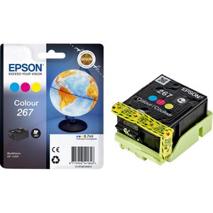 Epson 267 color Globus Original Druckerpatrone C13T267040