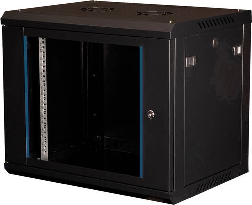 Value 26.99.0824 19 Zoll 19 Zoll Wandgehäuse 9 HE Schwarz