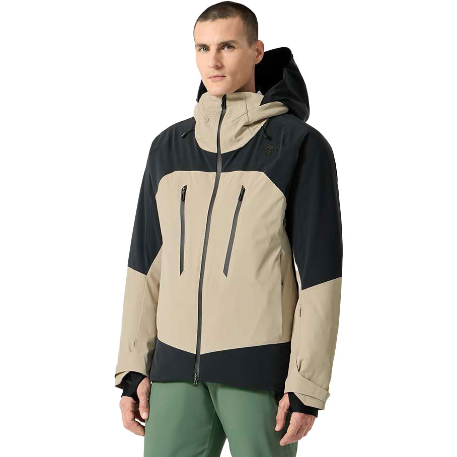 Descente Herren Skijacke BLOCKED beige/black - 54