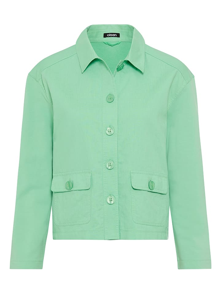 Olsen Übergangsjacke in Grün - 40