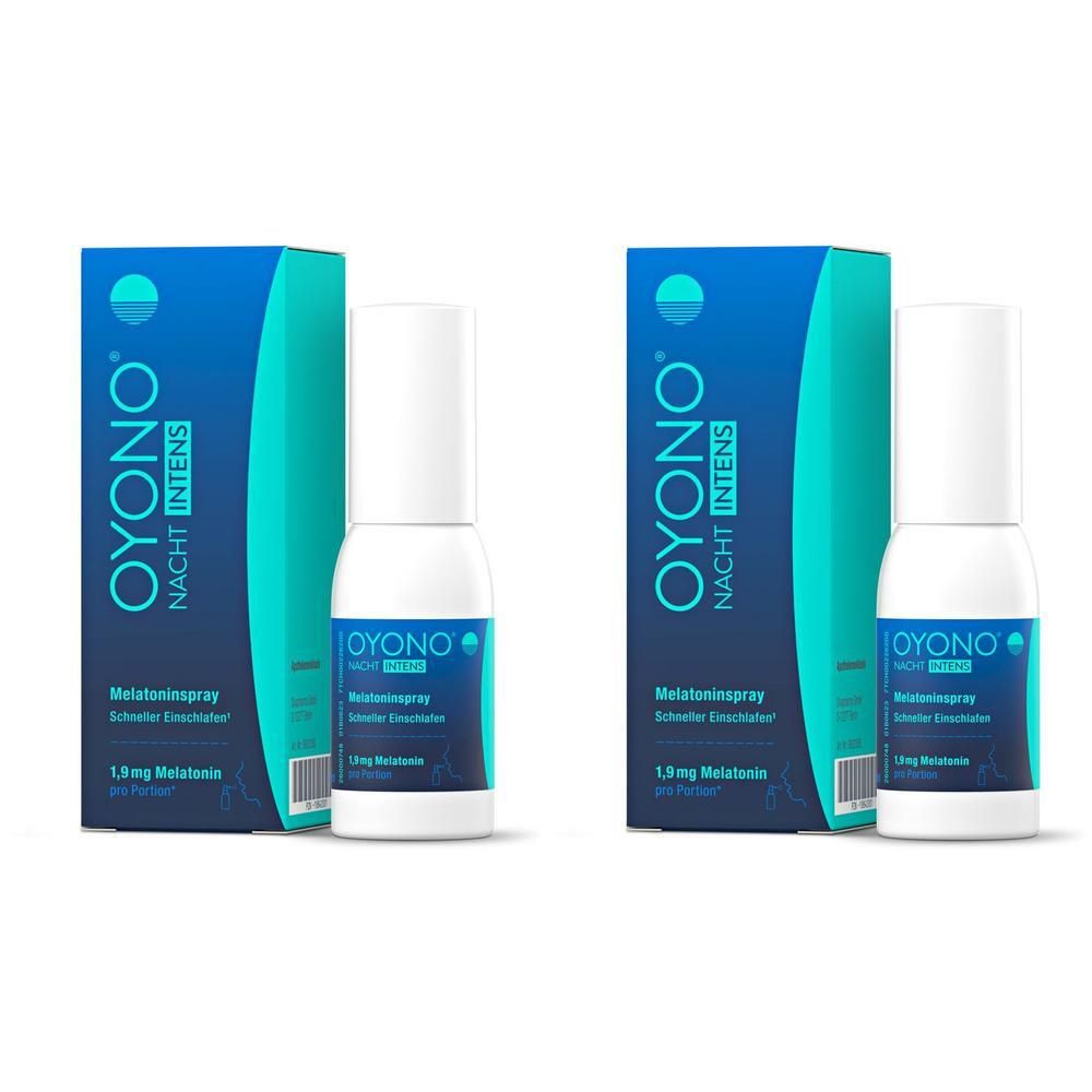 Oyono Nacht Intens Melatoninspray 2x 2x30 ml Spray