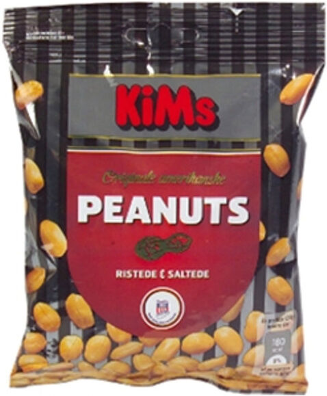 Kims Saltede Peanuts, 125 G