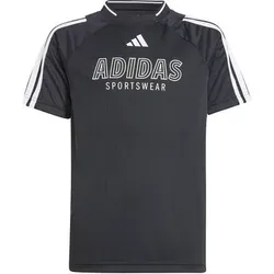 ADIDAS Kinder Shirt House of Tiro Kids, Größe 164 in Schwarz Schwarz