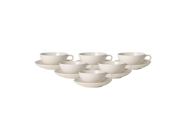 TEETASSEN MIT UNTERTASSEN For Me weiß 110 ml 6er Set