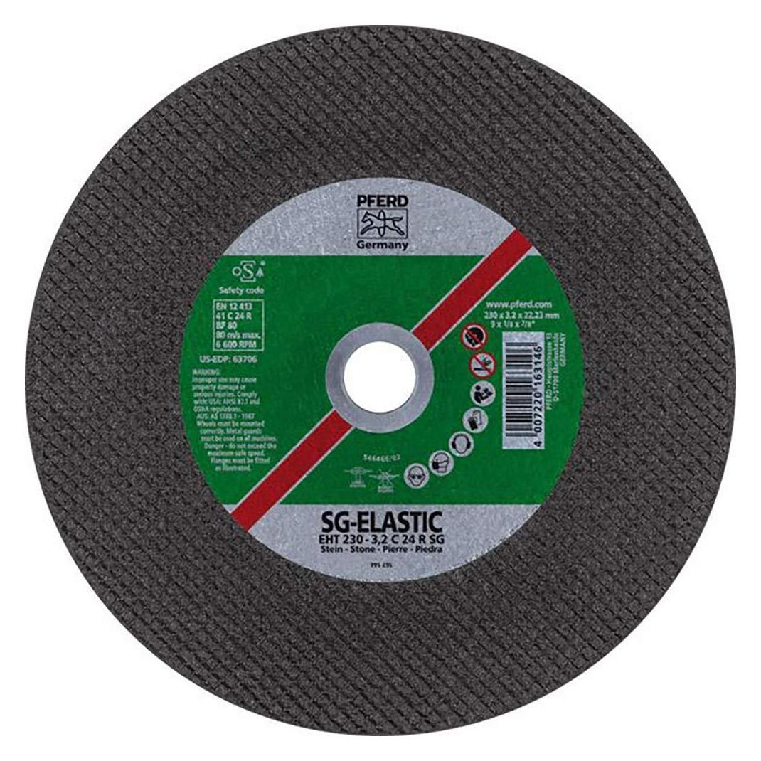 Pferd Trennscheibe - 178 x 3,2 mm - Freihandschneiden - Für Stahl (40390399)