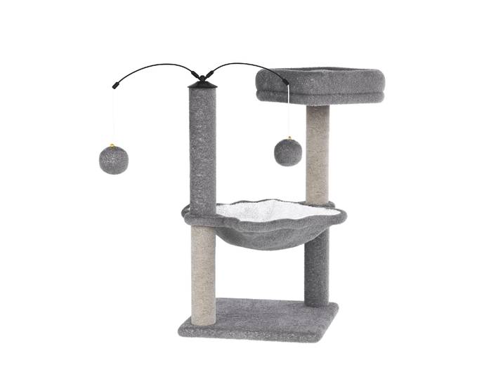 Katzenbaum BONNY 76 cm grau