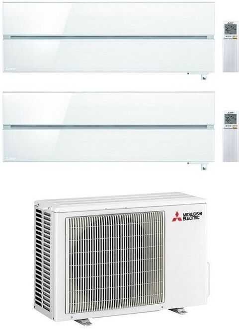 Condizionatore dual Mitsubishi KIRIGAMINE Style Msz Ln Bianco perla