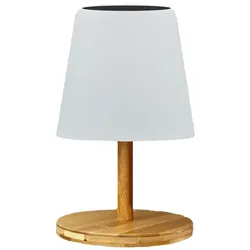 Lumisky STANDY WOOD Solar-Tischleuchte H25CM Holz holzfarben