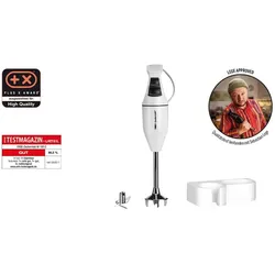 Stabmixer 2 Stufen 120 W  M100D Design Zauberstab (Weiß) 